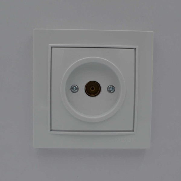 Розетка Nilson Thor біла TV кінцева ( 27111029 ) - фото №1