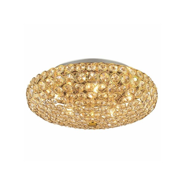 Люстра припотолочная Ideal Lux / Идеал Люкс KING PL5 ORO