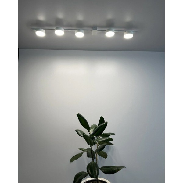 Потолочный светильник Nowodvorski 8267 Pills GX53 5x12W IP20 белый - фото №2