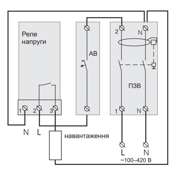 Реле напруги ZUBR D50t - фото №5