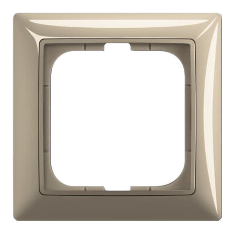 Одноместная рамка ABB Basic 55 2CKA001725A1526 2511-99-507 (бежевый мэйсон)