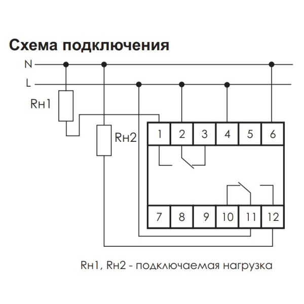 Электронное реле времени F&F PCU-507 195-253В AC 2х8А - фото №5