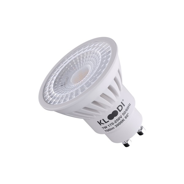 Світлодіодна лампочка Kloodi KDGU10-7WSMD 3K 60D DIM GU10 700Lm IP20 - фото №2