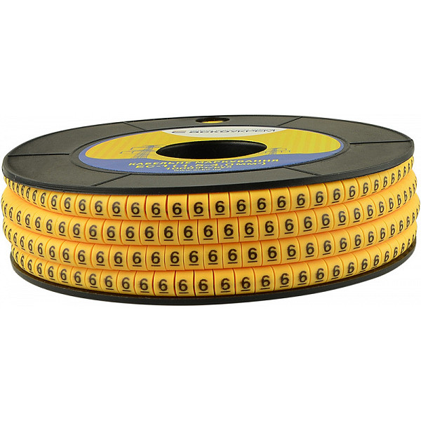 Маркер Аско-Укрем EC-1 символ «6» (A0150080037)