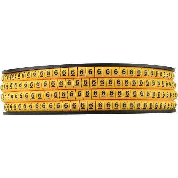 Маркер Аско-Укрем EC-1 символ «6» (A0150080037) - фото №2