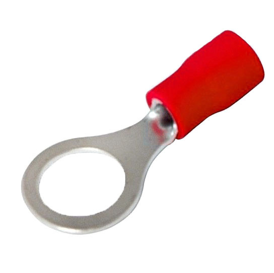 Кольцевой наконечник TNSy RV8-5 (6-10/5) с изоляцией 100шт красный (TNSy5500666)
