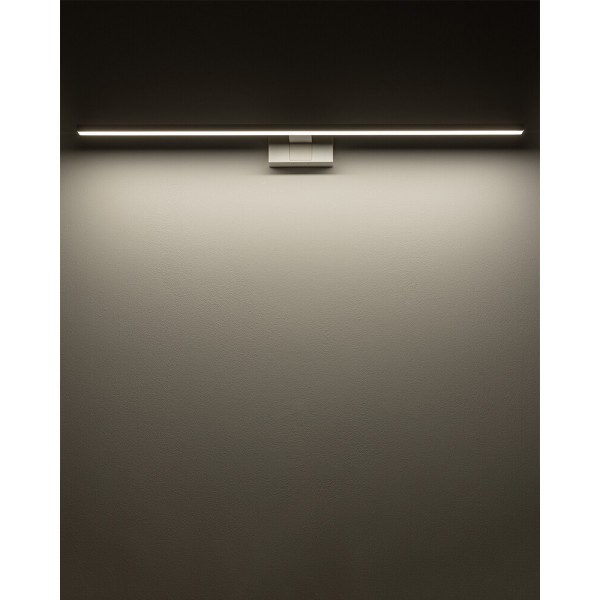 Світильник підсвітка для дзеркала Nowodvorski 10674 Cezanne LED L 1x15W 3000K 1100Lm IP44 білий - фото №1