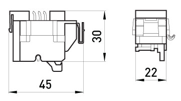 Дополнительный контакт E.Next e.industrial.ukm.100.B (i0020002) - фото №1