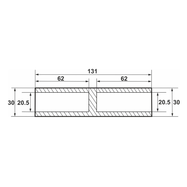 Алюминиевая кабельная гильза Promfactor BL/AL-240 - фото №1