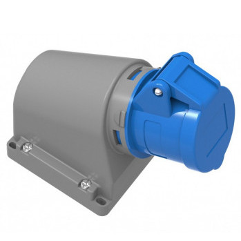 Настінний роз'єм Bemis BC1-1403-2535 220В 3х16A 90° поліамід IP44 (6.2.1.159068)