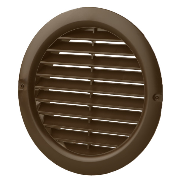 Решетка Vents МВ 80/2 бВ коричневая (2 шт.)