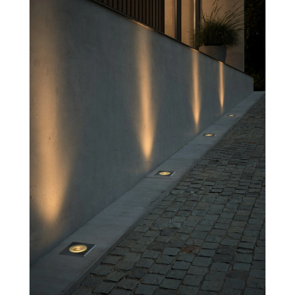 Вуличний світильник Nordlux 2218410034 Andor GU10 1x15W IP67 сріблястий - фото №1