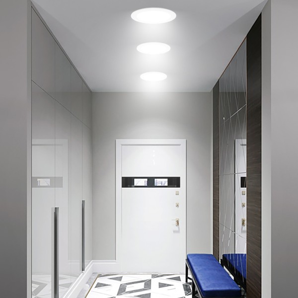 Светильник LED даунлайт Violux FRAME 12W 4200K круг IP20 черный ( 120092 ) - фото №4