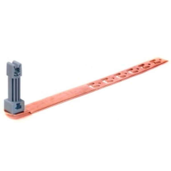 Пластиковий тримач струмопровідного провідника DKC ND2214CU Ø8мм під черепицю довжиною 330мм з міді.