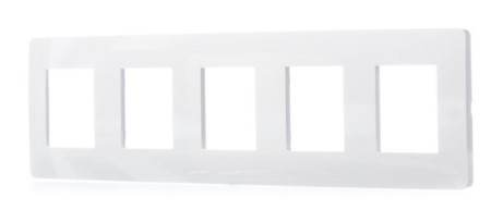 П'ятипостова рамка Schneider Electric NU201018 (біла) - фото №1