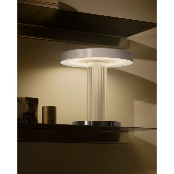 Настільна лампа з акумулятором Nordlux 2520135001 Trezzi LED 1x5W 3000K 270Lm IP20 біла - фото №3