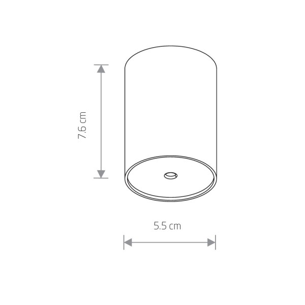 Основание для светильника Nowodvorski 12067 Cameleon Canopy E 25W IP20 терракотовое - фото №1