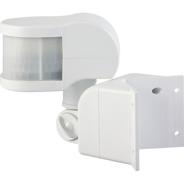 Інфрачервоний датчик руху E.Next e.sensor.pir.13.white 270° IP44 білий (s061018)