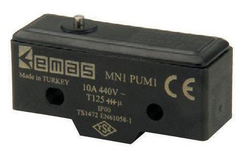 Конечный мини выключатель под винт EMAS MN1PUM1