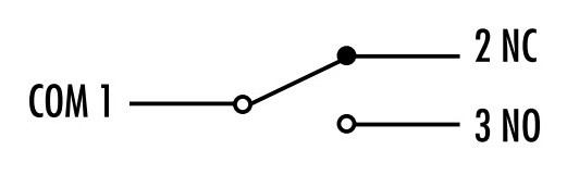 Конечный мини выключатель под винт EMAS MN1PUM1 - фото №5