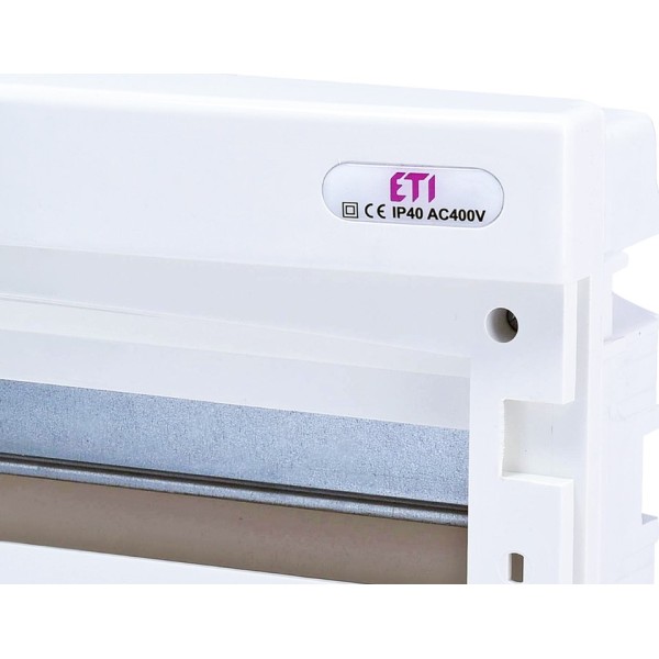 Встраиваемый щиток ETI 001101018 ECМ 18PT 18 М с прозрачной дверцей - фото №3