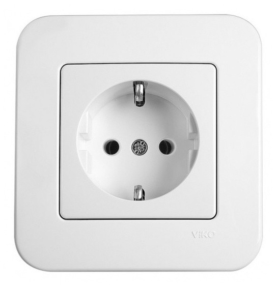 Розетка біла VIKO Rollina