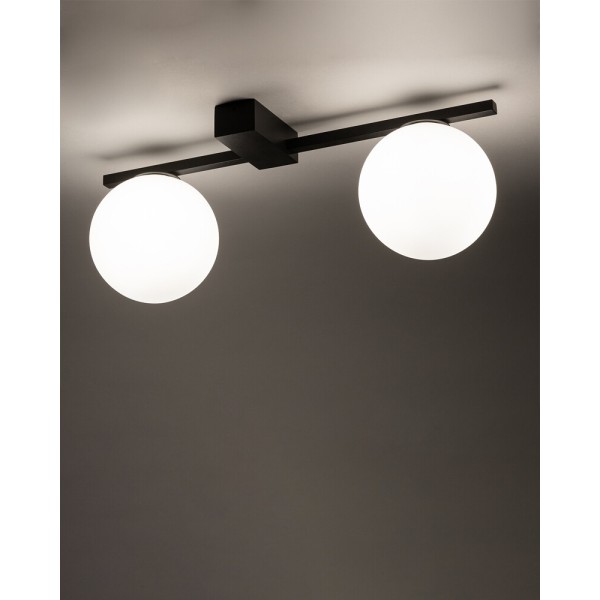 Люстра Nowodvorski 10300 Pik II G9 2x12W IP20 чорна - фото №1