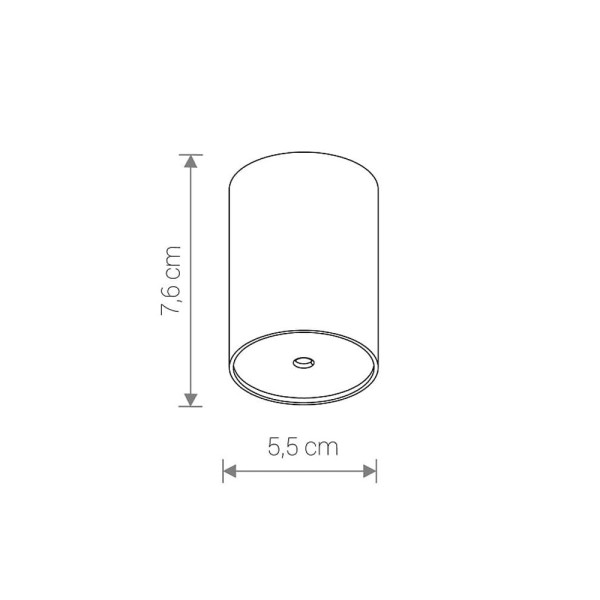 Потолочное основание для светильника Nowodvorski 8550 Cameleon Canopy E 10W IP20 Bl - фото №1