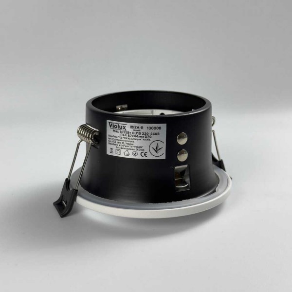 Светильник точечный Violux IBIZA-R GU10 IP44 белый ( 130008 ) - фото №3