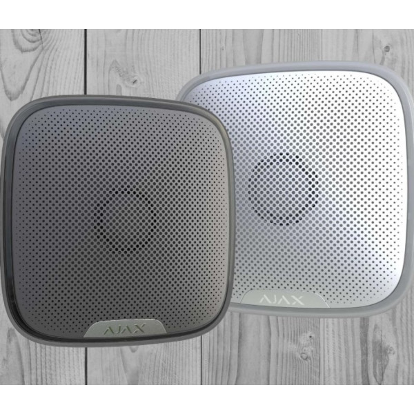 Внешняя беспроводная сирена Ajax 1158 Street Siren (черный) - фото №2