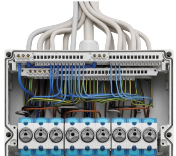 Щит Spelsberg AKi 28 IP65 на 28 модулей - фото №1