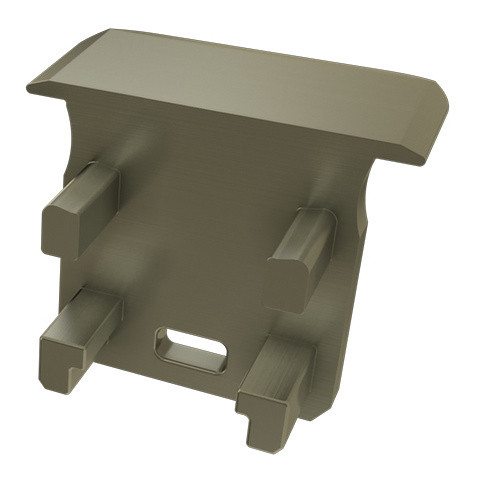 Заглушка Lumines для типа G с отверстием сталь - фото №1