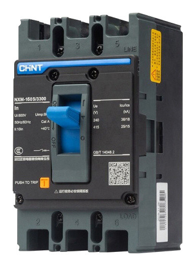 Автоматичний вимикач Chint NXM-160S/3300 160A (131364)