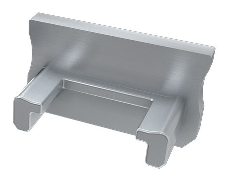 Заглушка Lumines для типа A HIGH без отверстия серебро - фото №2