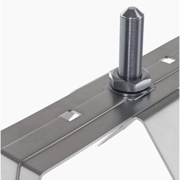 Нержавіюча основа на кутовий гребінь Leo Lightman 3-4м Ni (414333) - фото №2