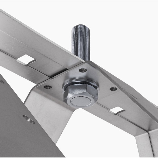 Нержавіюча основа на кутовий гребінь Leo Lightman 3-4м Ni (414333) - фото №4