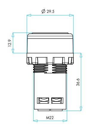 Зуммер EMAS MBZS024SE - фото №1