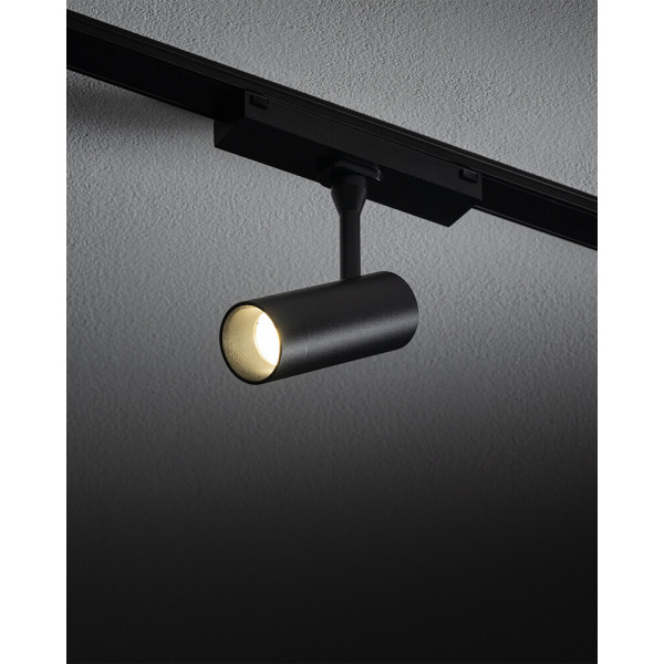 Магнітний трековий світильник Nowodvorski 11340 UT-LVM Spot LED 1x5W 4000K 450Lm IP20 чорний - фото №1