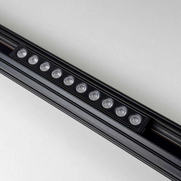 Магнитный трековый светильник UST-G 12W 4000K 48V IP20 черный Violux ( 320101 ) - фото №2