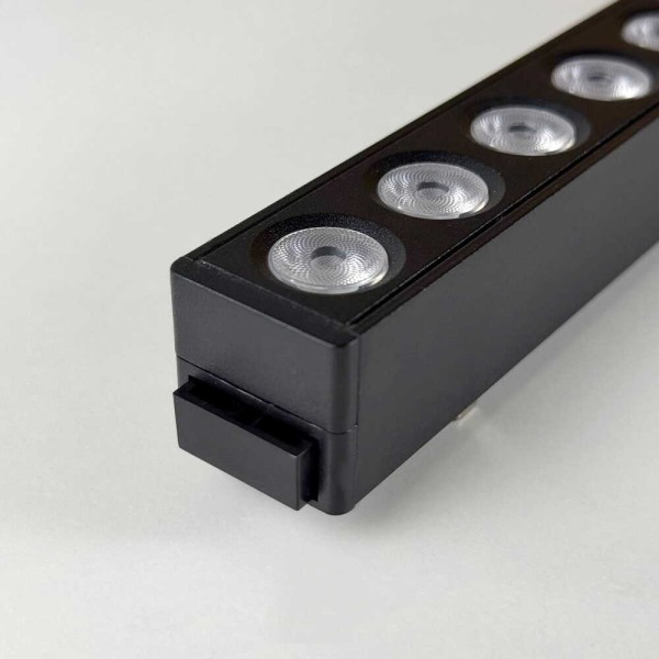 Магнитный трековый светильник UST-G 12W 4000K 48V IP20 черный Violux ( 320101 ) - фото №6