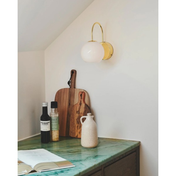 Бра, настінний світильник Nordlux 2312561035 Franca E14 1x40W IP20 латунний - фото №1