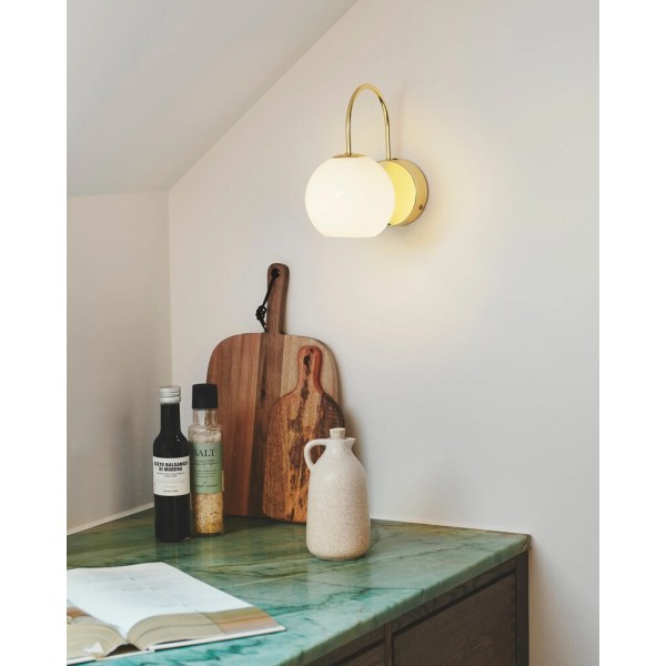 Бра, настінний світильник Nordlux 2312561035 Franca E14 1x40W IP20 латунний - фото №2