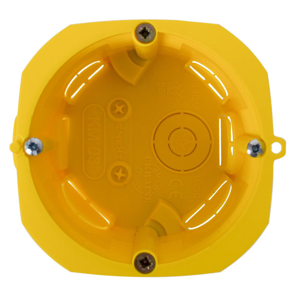 Подрозетник E.Next e.db.pro.103.d65 гіпсокартон ПВХ блочна КМ03 (p018103) - фото №3