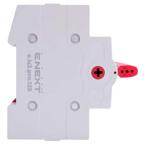 Вимикач навантаженння E.Next e.is3.pro.3.125 на три положення 3р 125А (p008031) - фото №2