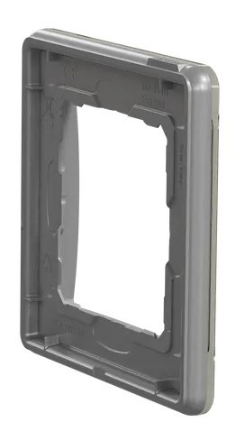 Однопостова рамка Schneider Electric Sedna Elements штучне біле скло SDD360801 - фото №2