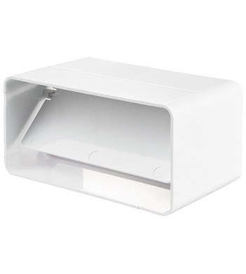 З'єднувач прямокутних повітроводів Vents 55х110 з клапаном