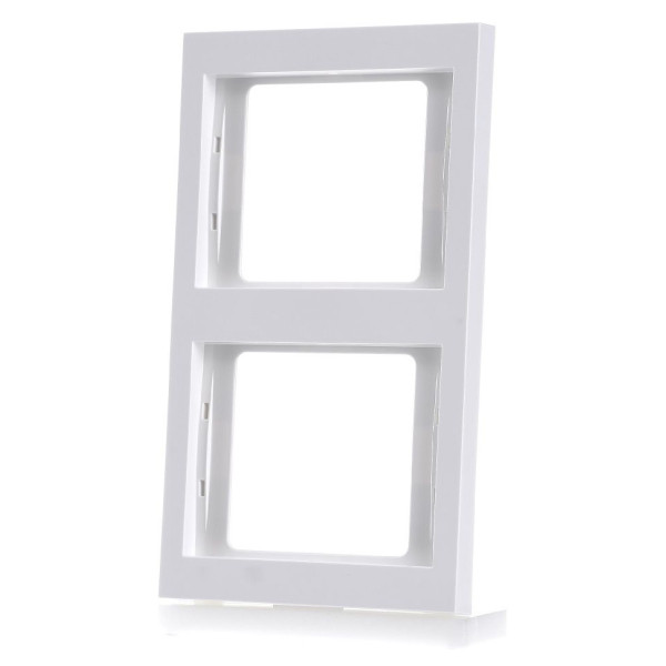 Рамка 2-местная, вертикальная, полярная белизна Berker K.1 - фото №1