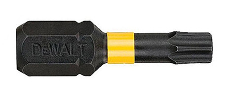 Ударные биты DeWALT Impact torsion Т30 25мм (5шт)