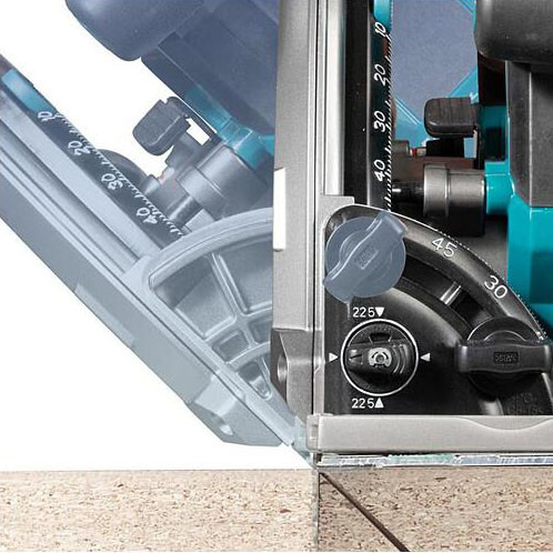 Аккумуляторная погружная дисковая пила Makita SP001GZ03 XGT В 165мм - фото №7