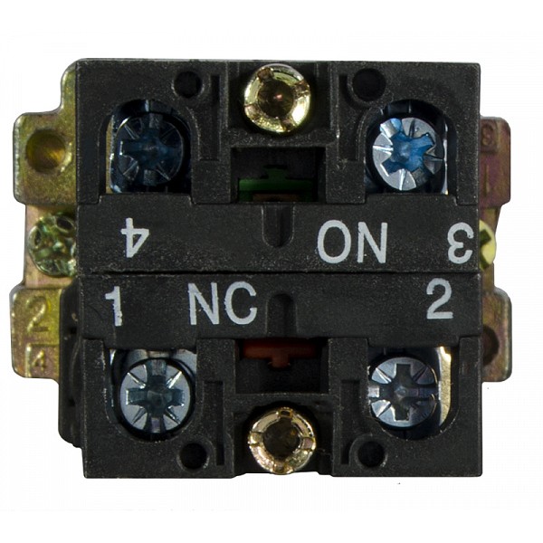 Перемикач Аско-Укрем XB2-BK2365 (0-I) з підсвічуванням зелений (A0140010012) - фото №1